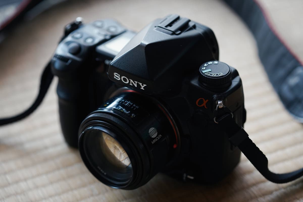SONY唯一のフルサイズ一眼レフ、α900